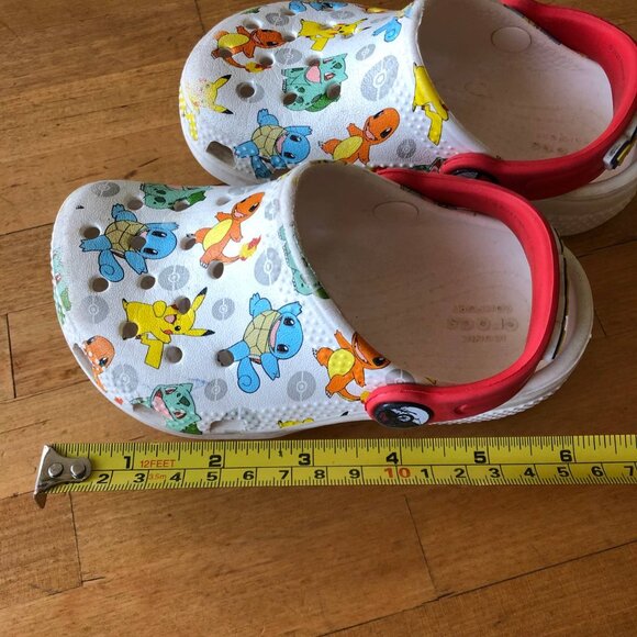 Crocs Pokemon Pikachu Classic Kids Clog Size C 7 - Picture 7 of 8